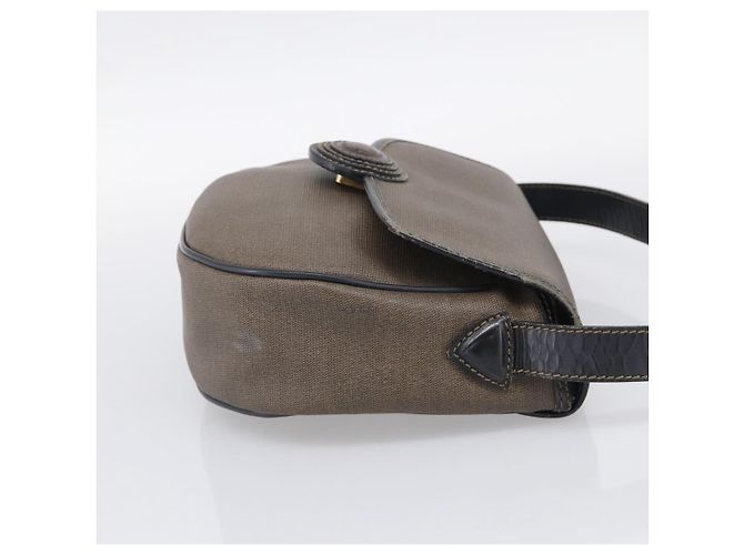 FENDI Shoulder Bag Coated Canvas Beige Gold Auth ka6955 - Jerrillo - vista 5