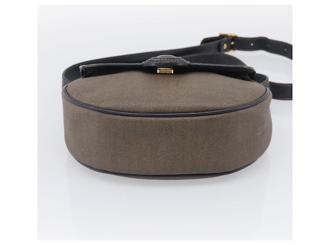 FENDI Shoulder Bag Coated Canvas Beige Gold Auth ka6955 - Jerrillo - vista 9