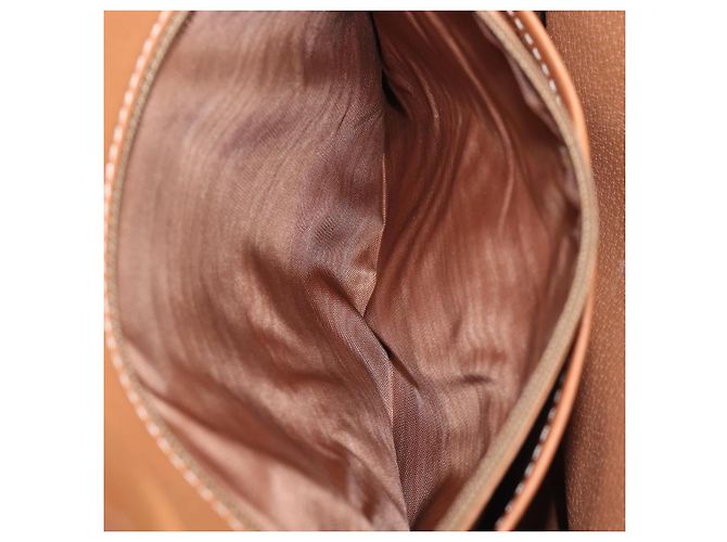 Céline CELINE Macadam Canvas Hand Bag PVC Leather Brown Gold Auth 210885V - Jerrillo - vista 10