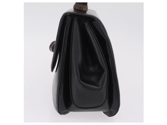 Gucci Vintage Bamboo Top Handle Leather Medium - vista 3
