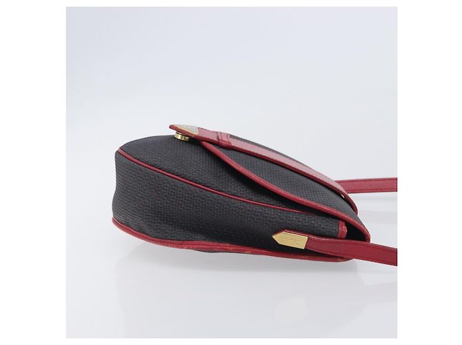 Autre Marque Saint Laurent Shoulder Bag PVC Canvas Black Gold Auth 211878 - Jerrillo - vista 4