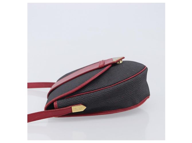 Autre Marque Saint Laurent Shoulder Bag PVC Canvas Black Gold Auth 211878 - Jerrillo - vista 5