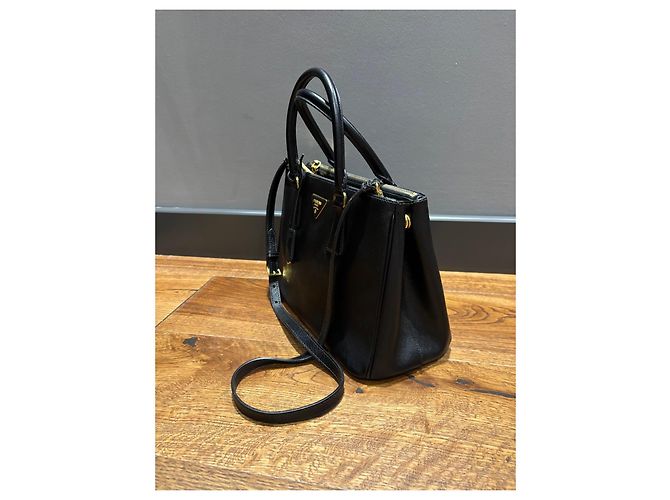 Prada Saffiano Double Zip Shopper Bag - Ansicht 12