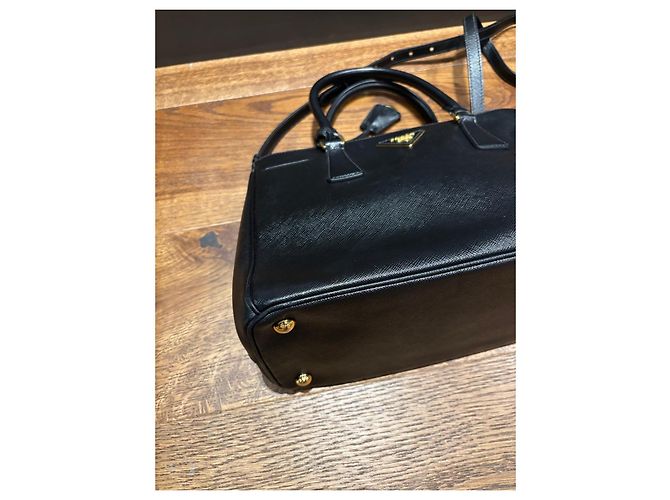 Prada Saffiano Double Zip Shopper Bag - Ansicht 6