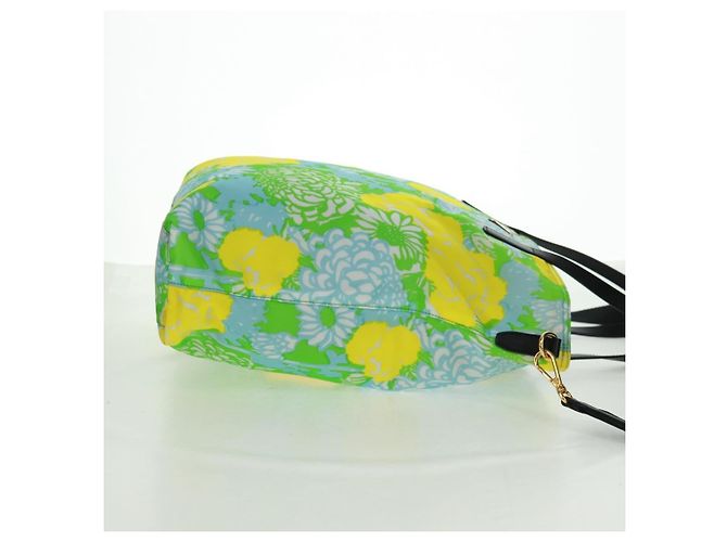 Borsa Prada Floreal Tote Printed Tessuto Large - vista 3