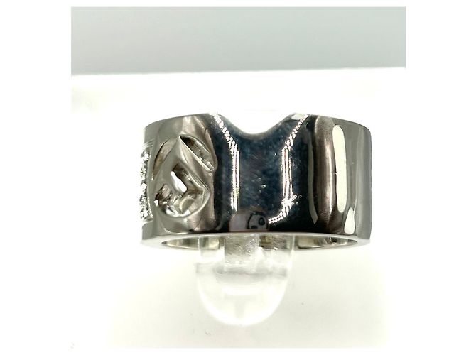 Fendi Anello F is Fendi in Otone e Cristalli - vista 10