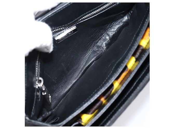 Prada Chain Flap Leather with Pony Hair Medium - vista 5