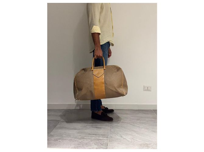 Gucci vintage borsone da viaggio Micro GG - vista 20