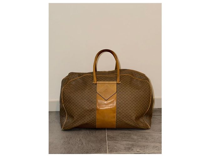 Gucci vintage borsone da viaggio Micro GG - vista 4
