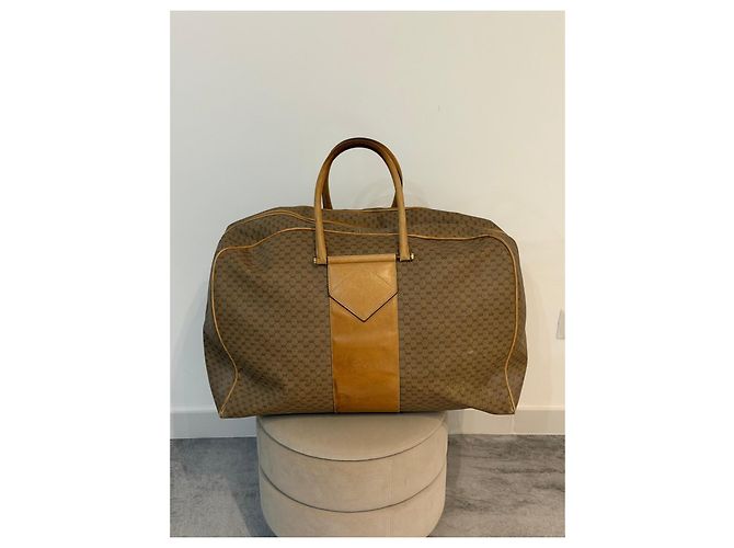 Gucci vintage borsone da viaggio Micro GG - vista 9
