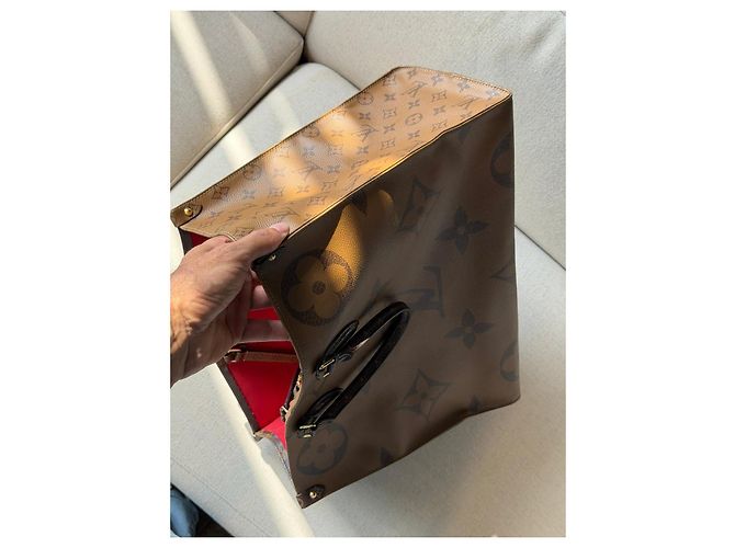 Louis Vuitton Onthego GM Monogram Giant Reverse - vista 13