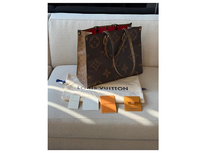 Louis Vuitton Onthego GM Monogram Giant Reverse - vista 2