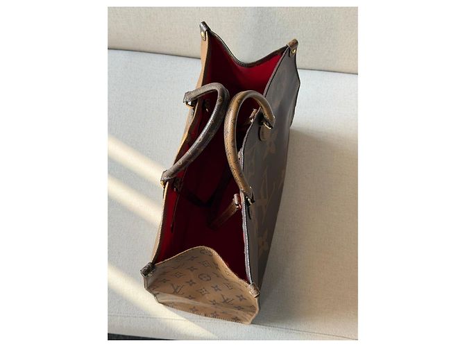 Louis Vuitton Onthego GM Monogram Giant Reverse - vista 7