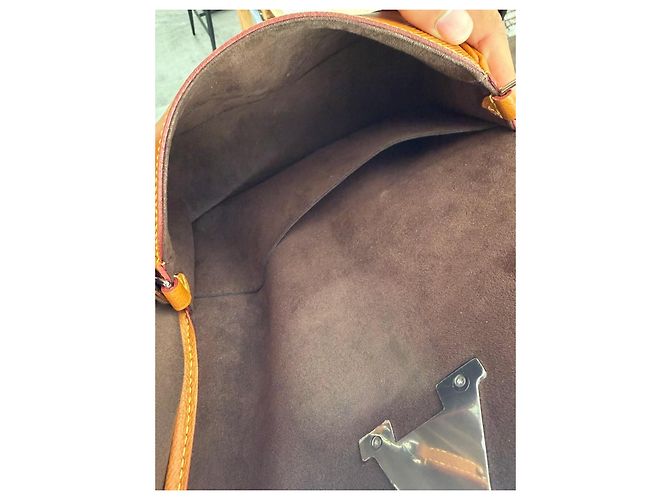 Louis Vuitton Buci pelle Epi cognac - vista 13