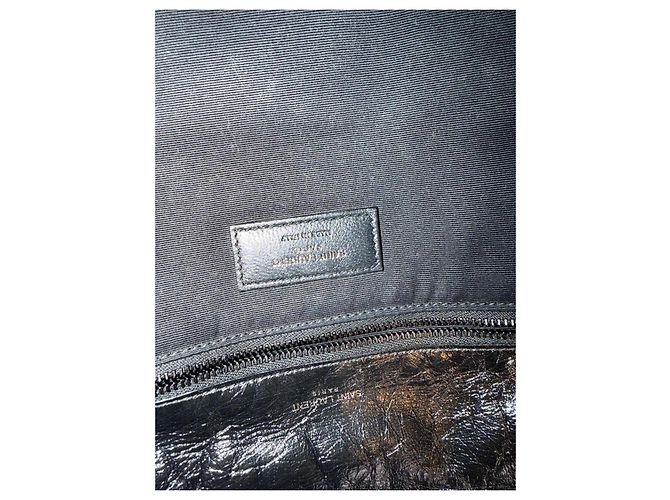 Saint Laurent Niki borsa matelassé con catena nera - vista 10