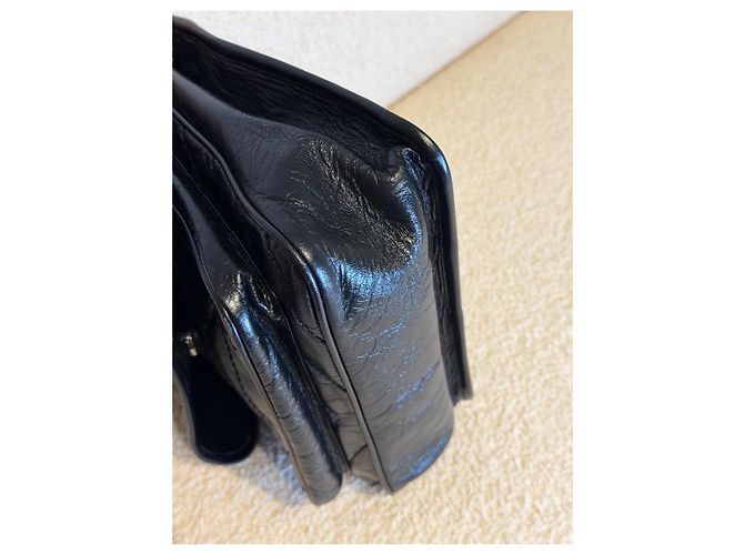 Saint Laurent Niki borsa matelassé con catena nera - vista 7