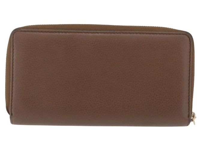 Gucci Soho Double Zip Around Leather Long - vista 2