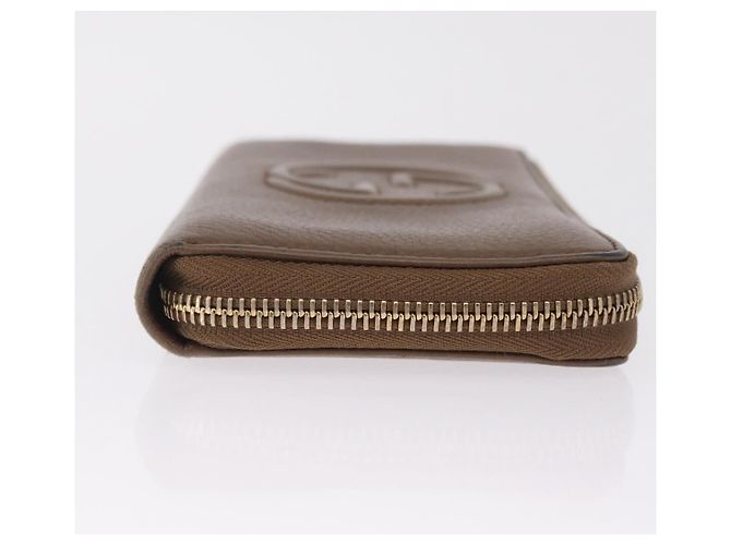 Gucci Soho Double Zip Around Leather Long - vista 3