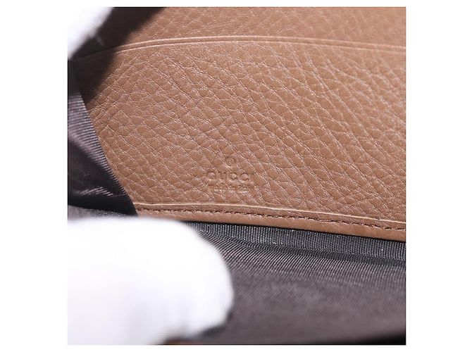 Gucci Soho Double Zip Around Leather Long - vista 6