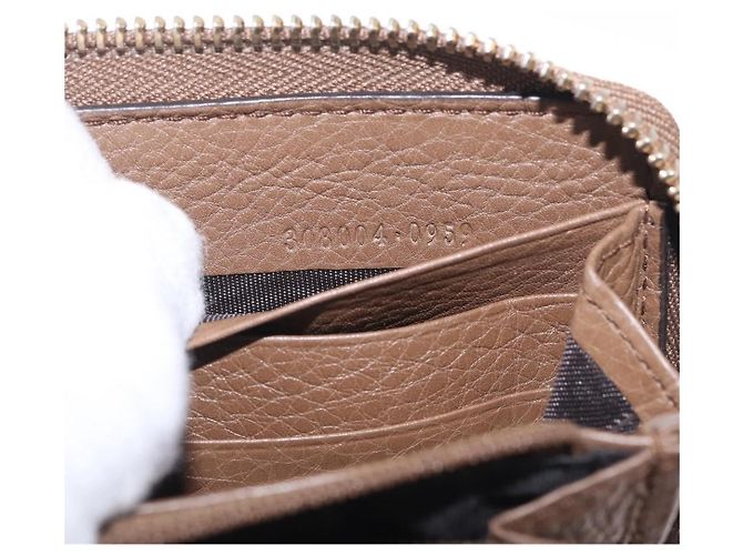 Gucci Soho Double Zip Around Leather Long - vista 7