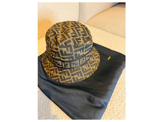 Fendi cappello a tesa corta con motivo FF - vista 11