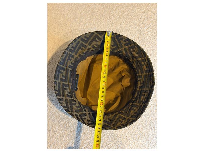 Fendi cappello a tesa corta con motivo FF - vista 14
