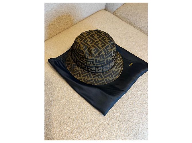 Fendi cappello a tesa corta con motivo FF - vista 2