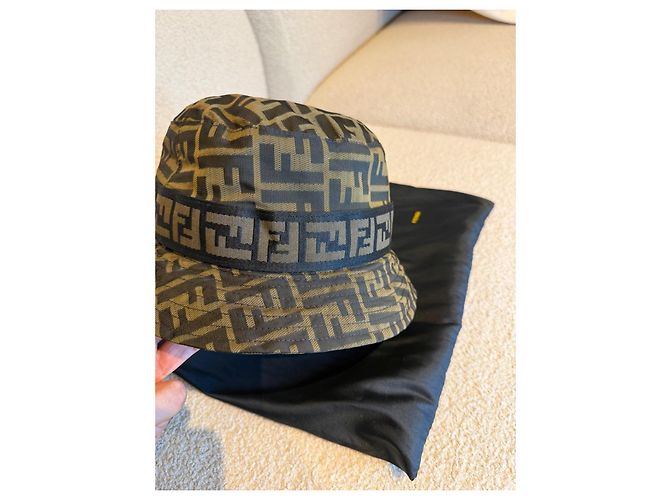 Fendi cappello a tesa corta con motivo FF - vista 6