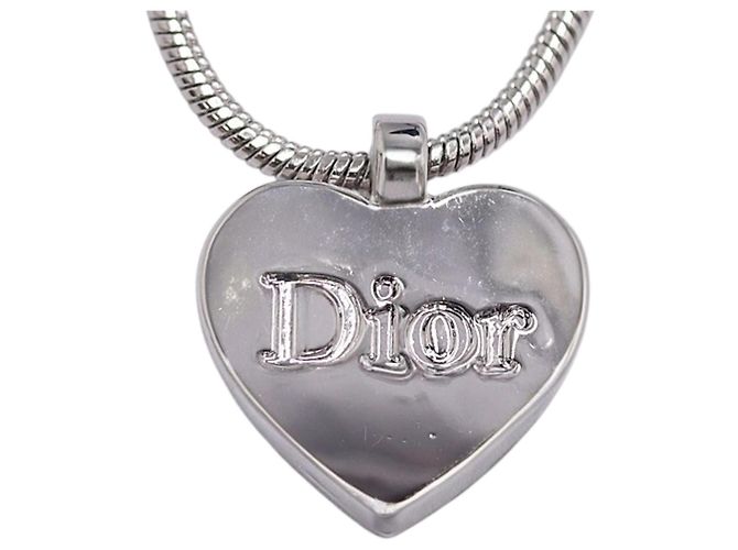 Christian Dior Collana Cuore Argento - vista 2