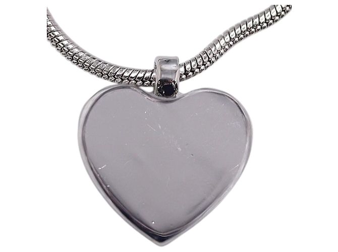 Christian Dior Collana Cuore Argento - vista 3