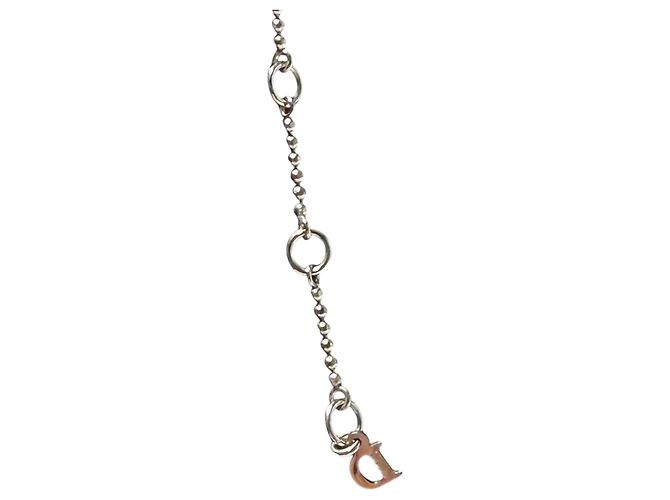 Christian Dior Herz-Logo Silberkette - Ansicht 4