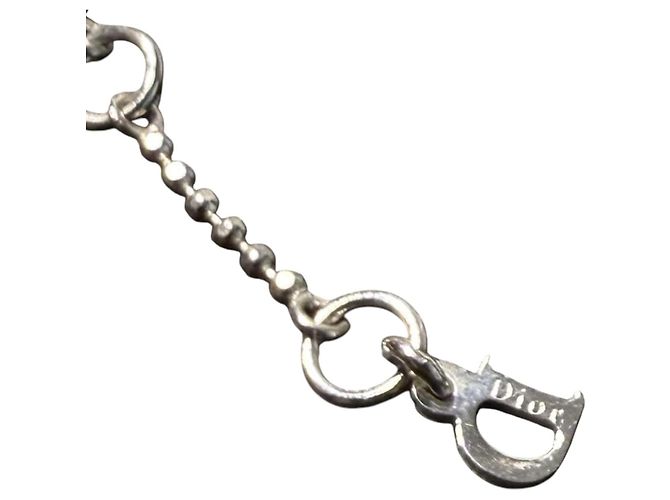 Christian Dior Herz-Logo Silberkette - Ansicht 5