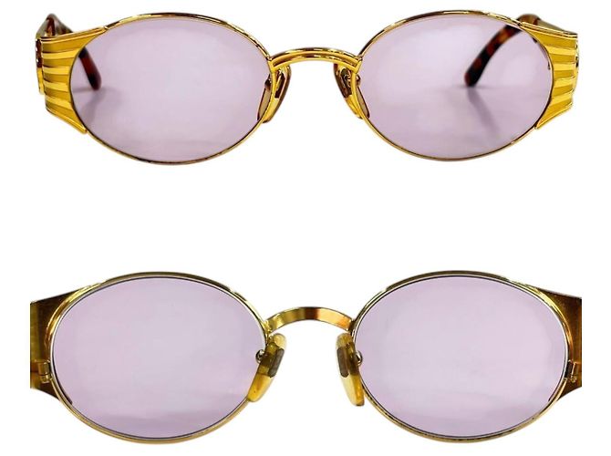 Fendi Gafas de sol FS300 Gold Logo - vista 2