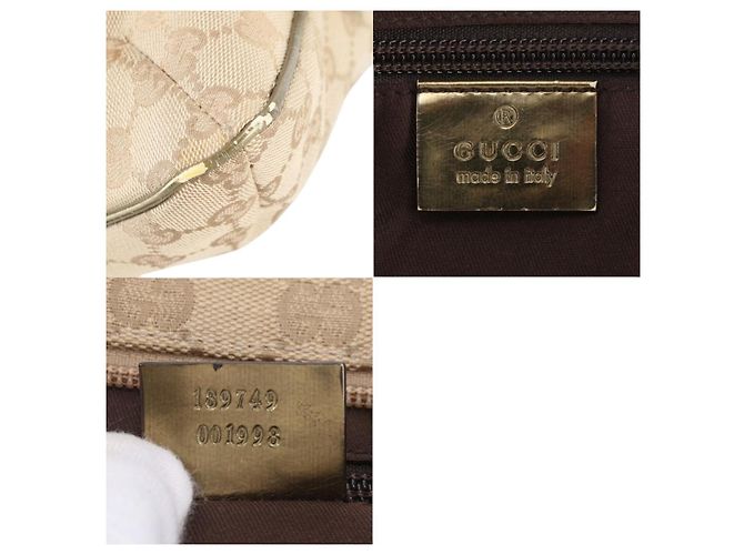 Borsa a tracolla Gucci Sherry Monogram - vista 9