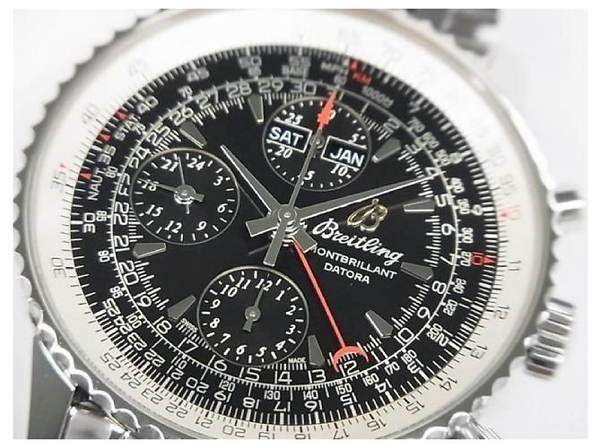 BREITLING Montbrillant Datora black A21330 Bracelet Specification Mens - vista 2