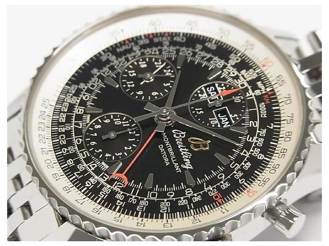 BREITLING Montbrillant Datora black A21330 Bracelet Specification Mens - vista 3