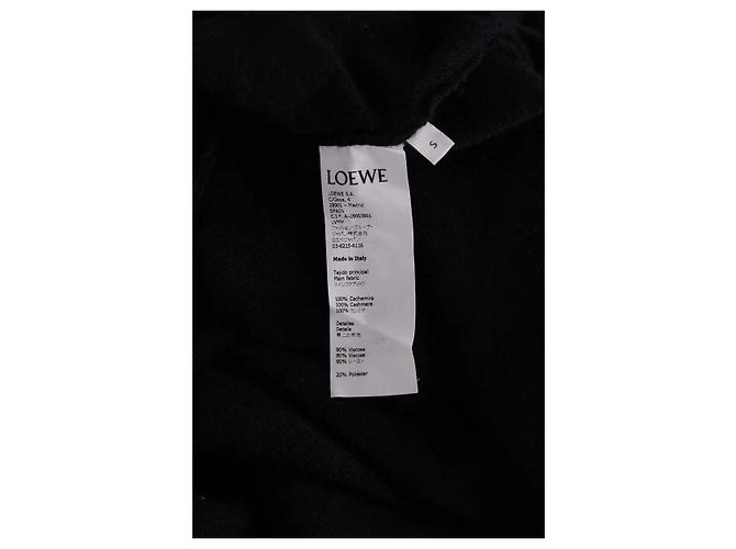 Jersey Loewe de lana negro S - vista 6