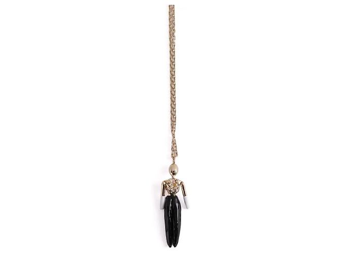 Collana Givenchy dorata - vista 3