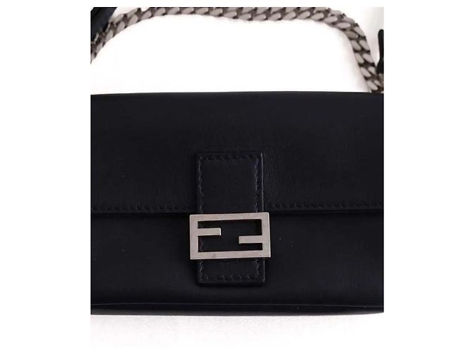 Fendi Mini bolso Micro Baguette azul - vista 2