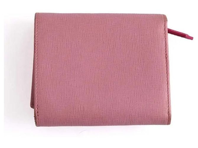 Fendi Geldbörse aus Leder rosa - Ansicht 3