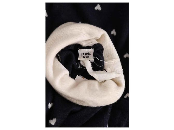 Hermès Kaschmirpullover in Blau - Ansicht 5