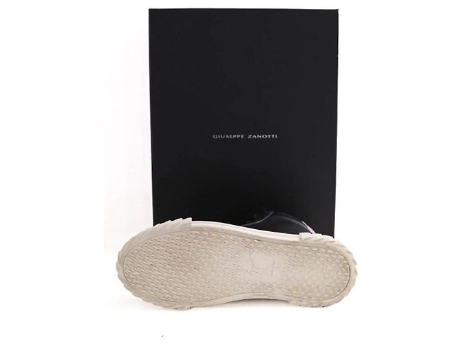 Scarpe stringate in pelle nera Giuseppe Zanotti - vista 5