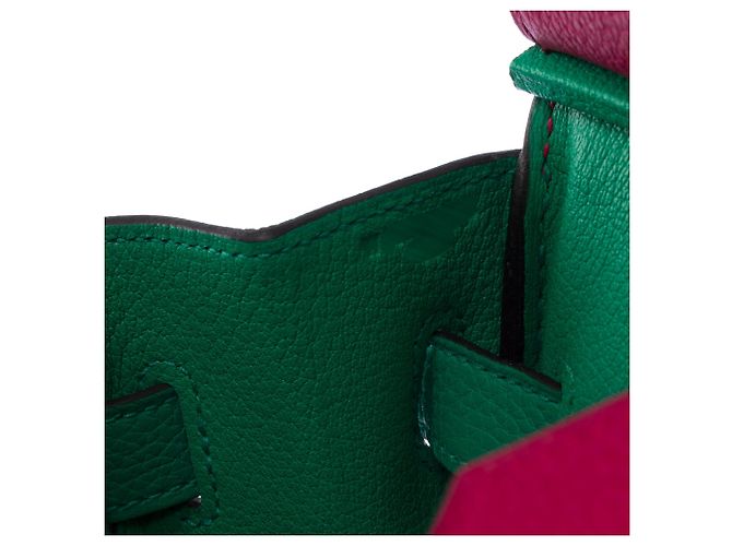 Hermès Borsa HERMES Birkin 30 in Pelle Rosa - 104079 - vista 8