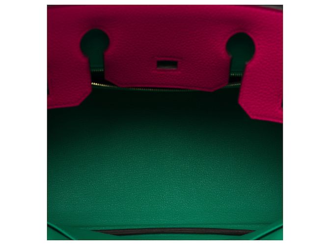 Hermès Borsa HERMES Birkin 30 in Pelle Rosa - 104079 - vista 9