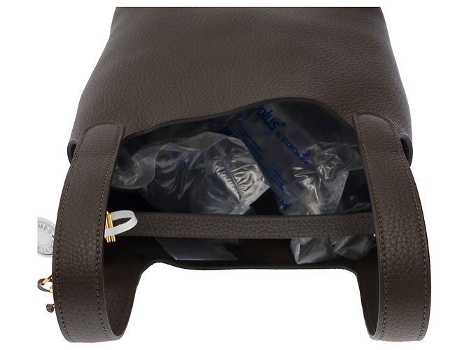 Hermès Borsa HERMES Picotin in Pelle Marrone - 104080 - vista 10