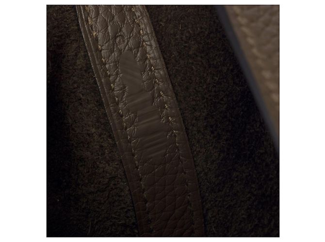 Hermès Borsa HERMES Picotin in Pelle Marrone - 104080 - vista 8