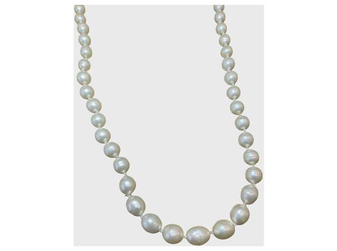 Chanel Perlen-Lange Kette - Ansicht 2