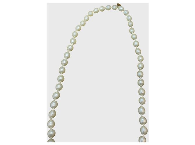 Chanel Perlen-Lange Kette - Ansicht 3