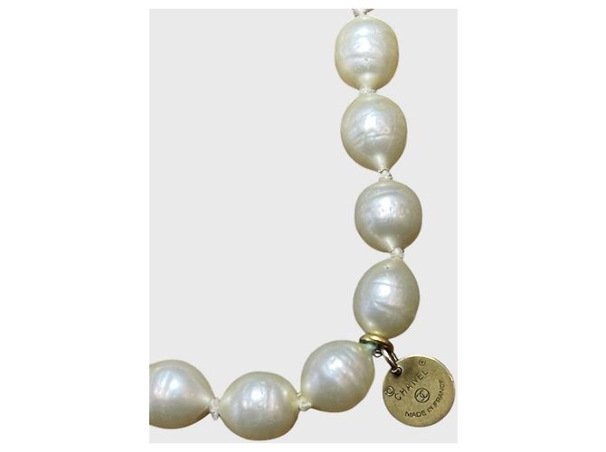 Chanel Perlen-Lange Kette - Ansicht 4