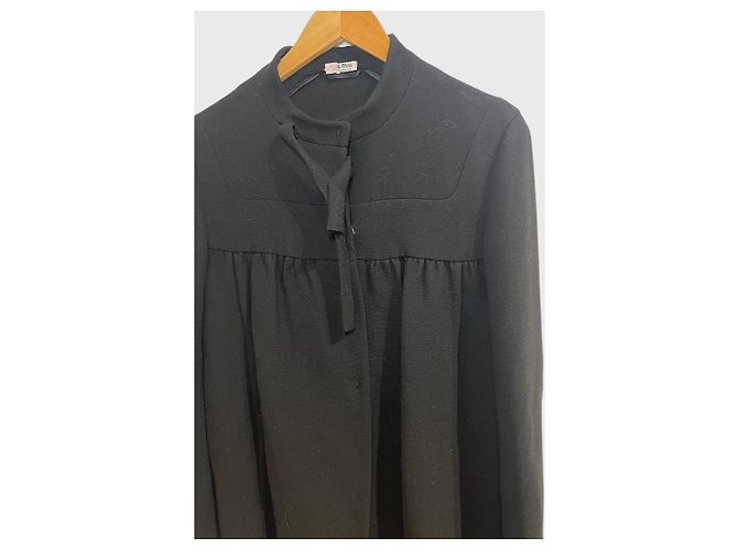 Abrigo Miu Miu negro T.40 - vista 2